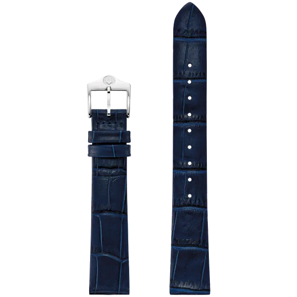 Navy Leather Strap