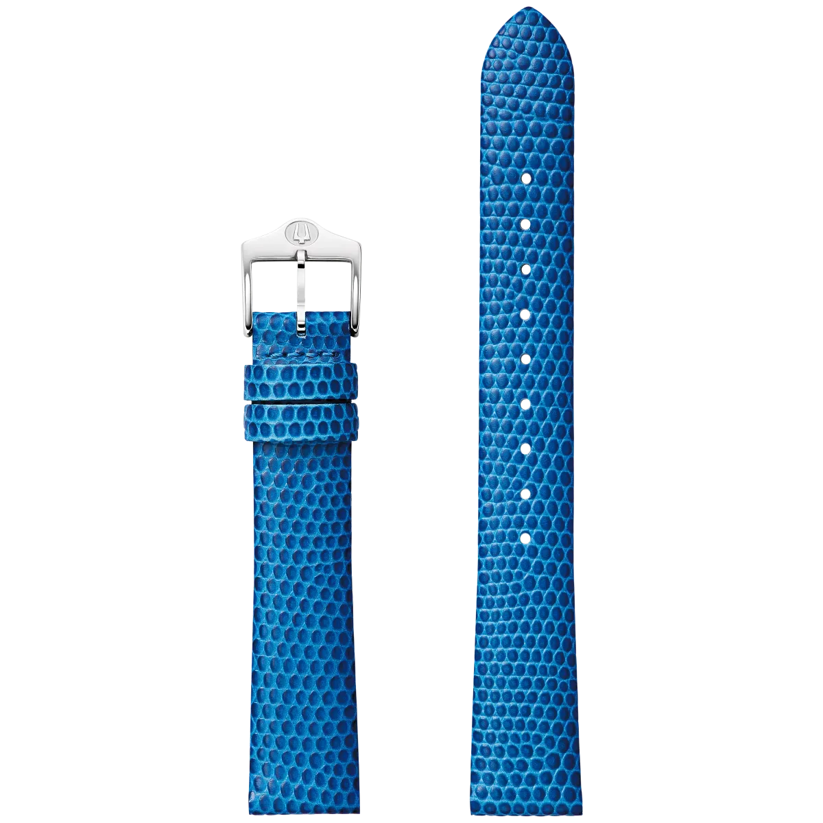 Blue Leather Strap