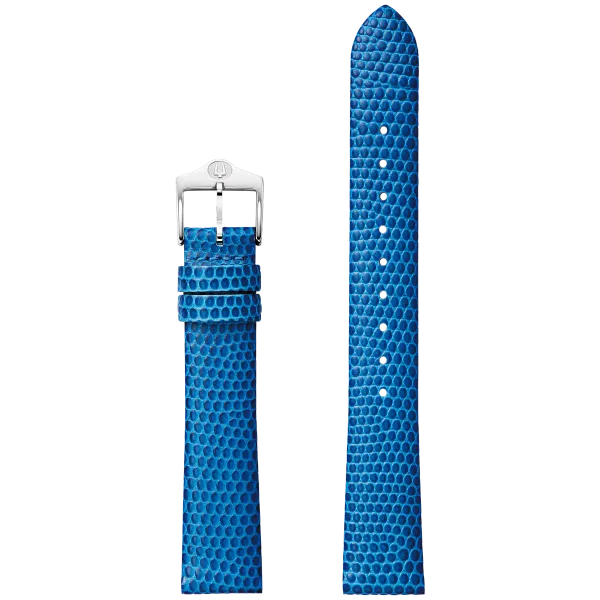 Blue Leather Strap