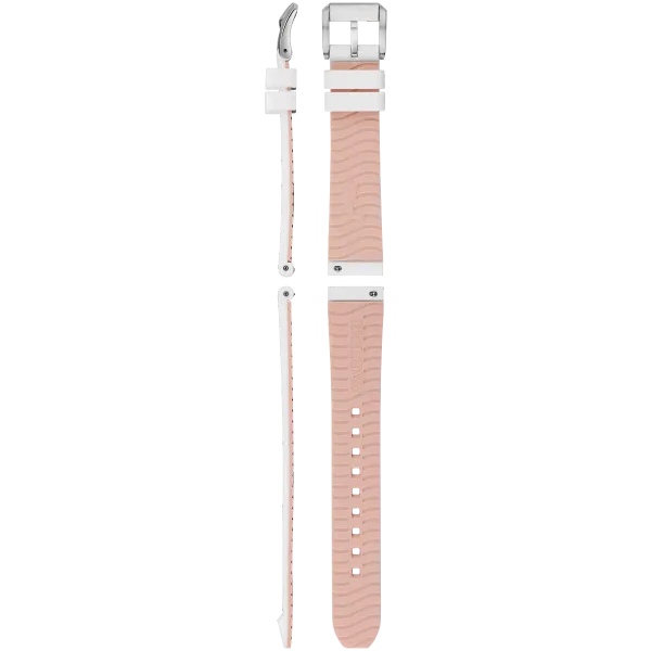 White Silicone Strap