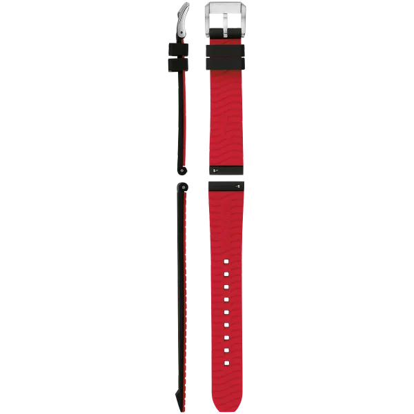 Black Silicone Strap