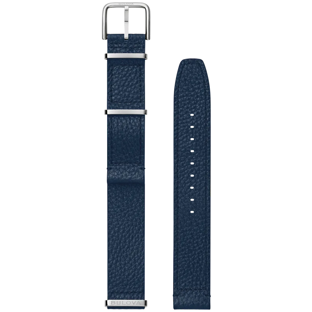 Navy Leather Strap