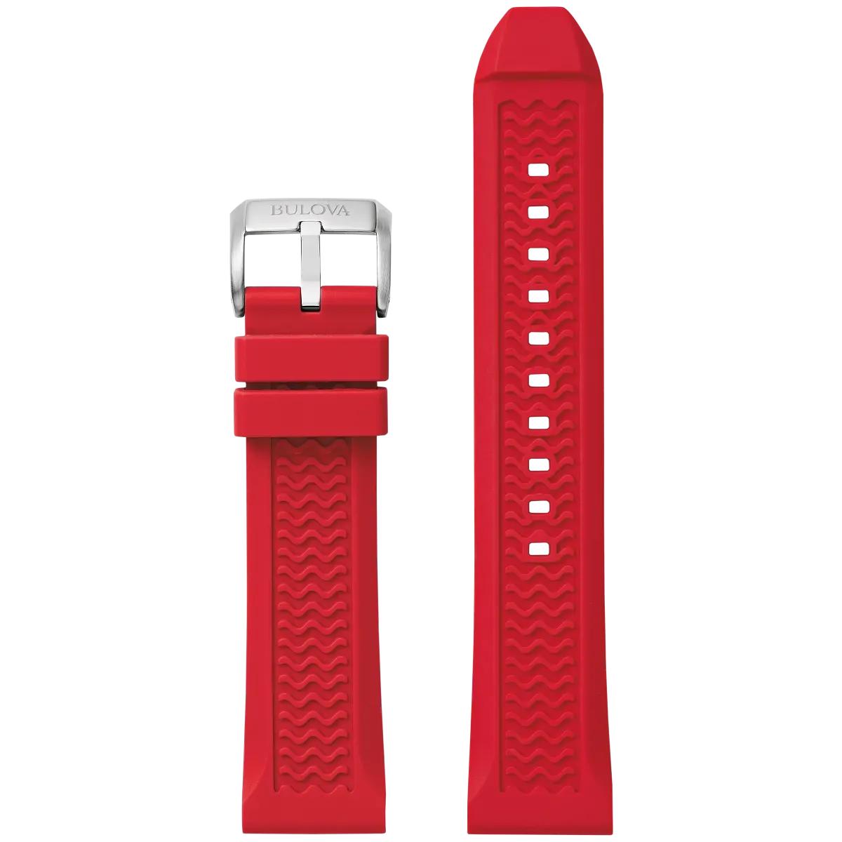 Red Silicone Strap