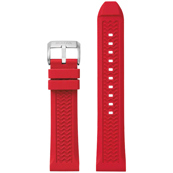 Red Silicone Strap