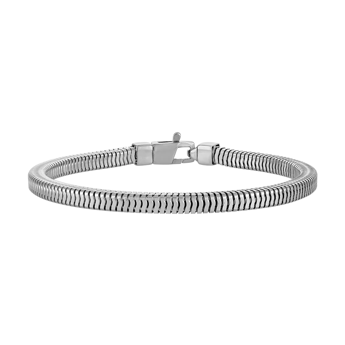 Icon Squared Snake Chain Bracelet