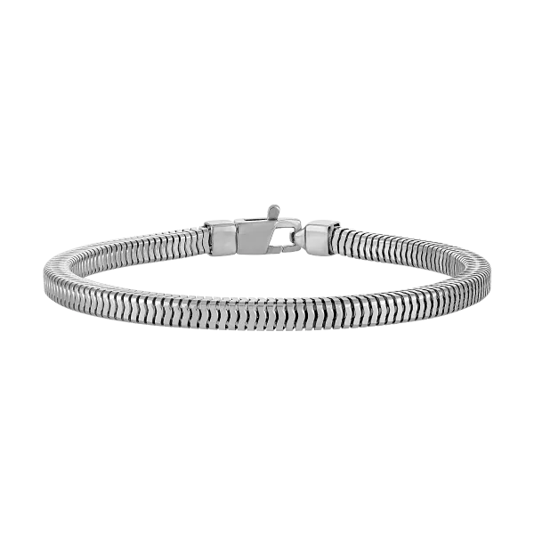 Icon Squared Snake Chain Bracelet