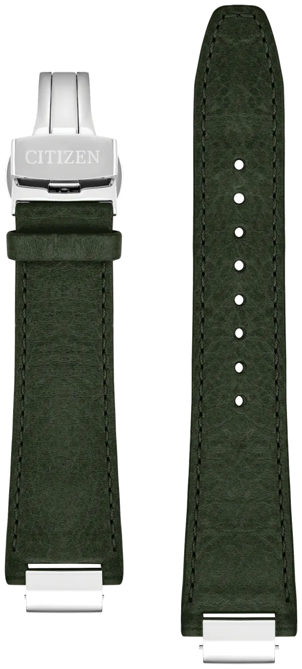 Green Leather Strap
